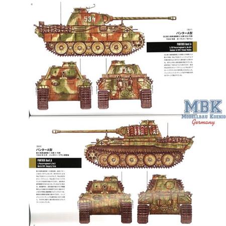 Panzer V Panther  Military Detail Illustration