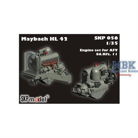 Maybach HL42 Engine for SdKfz 11 (AFV-Club)