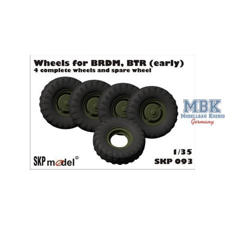 Wheels for BTR, BRDM (early)