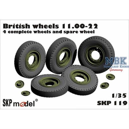 British wheels 11.00 - 22