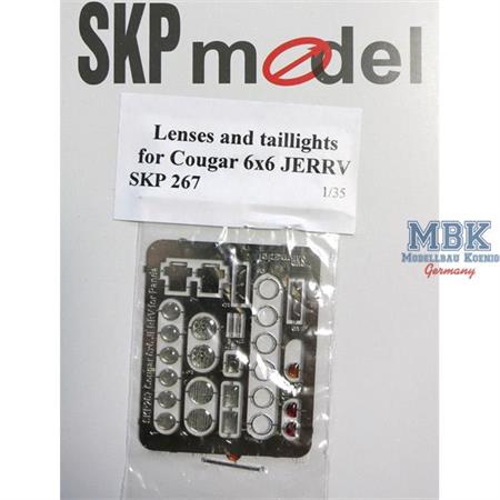 Lenses and tailights for Cougar 6x6 JERRV (Panda)