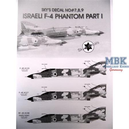 Israeli F-4 Phantom incl. hebrew Stencils