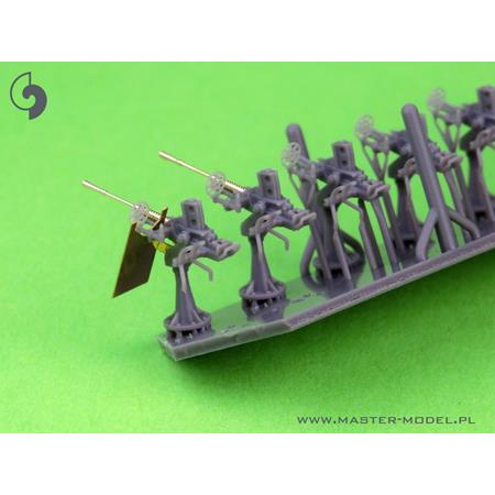 IJN Type 96 25mm SINGLE mount - (8pcs) 1:200