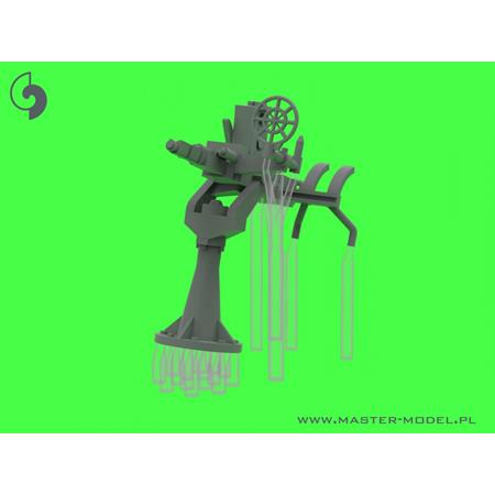 IJN Type 96 25mm SINGLE mount - (8pcs) 1:200