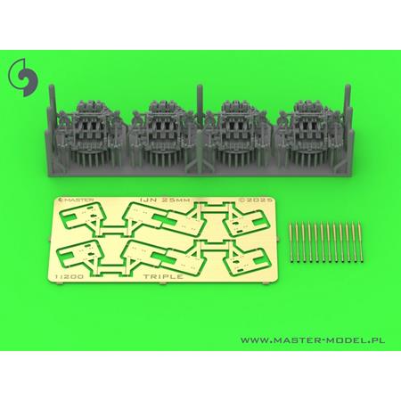 IJN Type 96 25mm TRIPLE mount - LATE 1:200