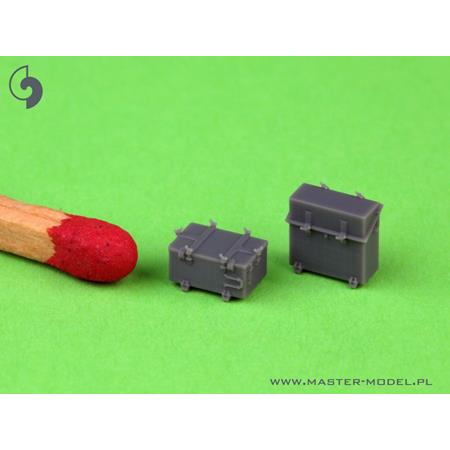 IJN Type 96 25mm AMMO BOXES - two types 1:200