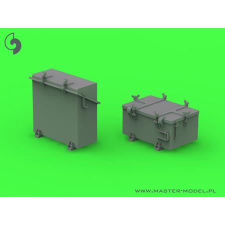 IJN Type 96 25mm AMMO BOXES - two types 1:200