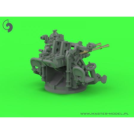 IJN Type 96 25mm TWIN mount - LATE 1:350
