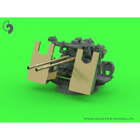 IJN Type 96 25mm TWIN mount - LATE 1:350