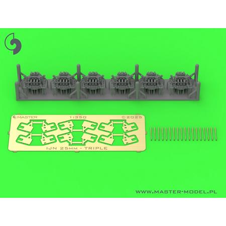 IJN Type 96 25mm TRIPLE mount - LATE 1:350