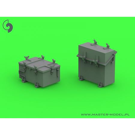 IJN Type 96 25mm AMMO BOXES - two types 1:350