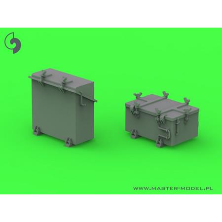 IJN Type 96 25mm AMMO BOXES - two types 1:350