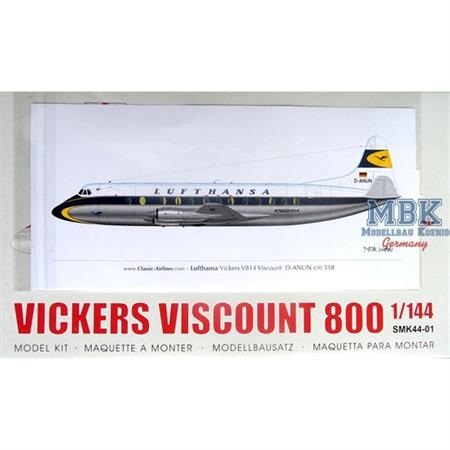 Vickers Viscount 800 (Lufthansa D-ANUN)