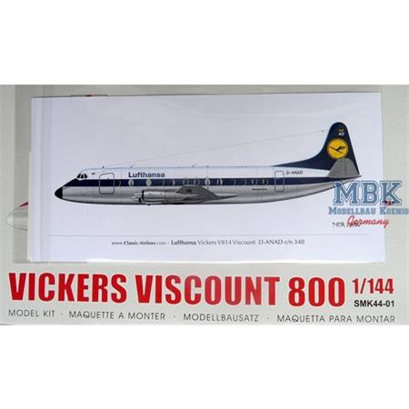 Vickers Viscount 800 (Lufthansa D-ANAD)
