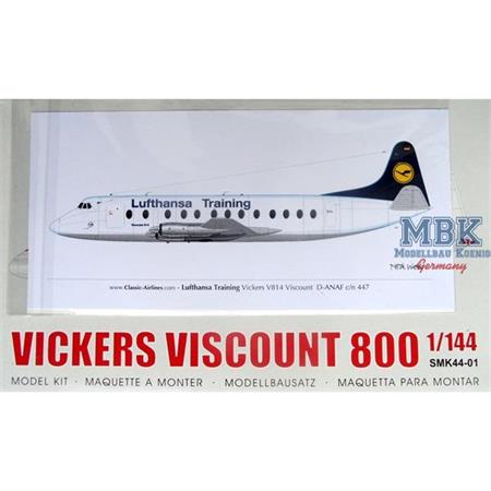 Vickers Viscount 800 (Lufthansa Training D-ANAF)