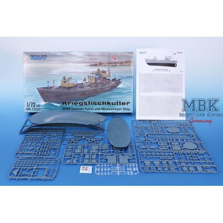 Kriegsfischkutter 1/72