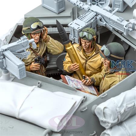 WWII U.S. M10 Tank Crew (1:16)