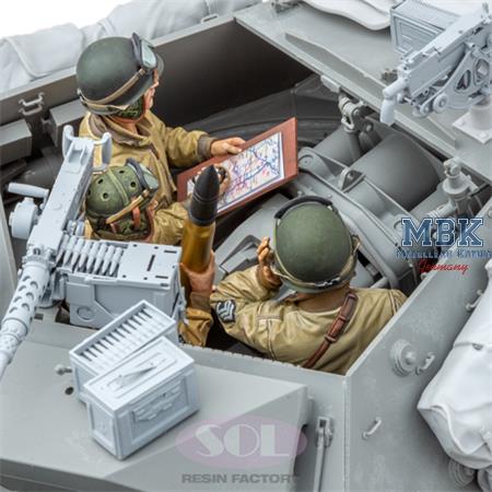 WWII U.S. M10 Tank Crew (1:16)