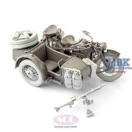 Upgrade Parts Set for KS600 w/sidecar (TAM) (1:35)