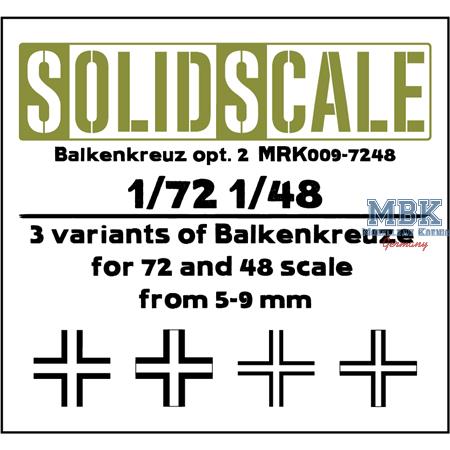 Balkenkreuz Option 2      1/48 / 1/72
