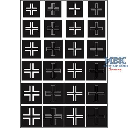 Balkenkreuz Option 2      1/48 / 1/72