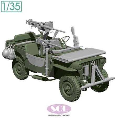 WWII U.S.Army 1/4 t Utility Tr. Detail up Kit 1:35