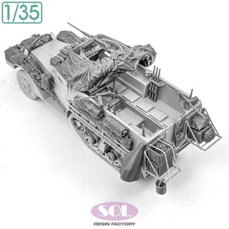 M3A1 Accessory Set (Dragon) (3D printed kit) 1:35