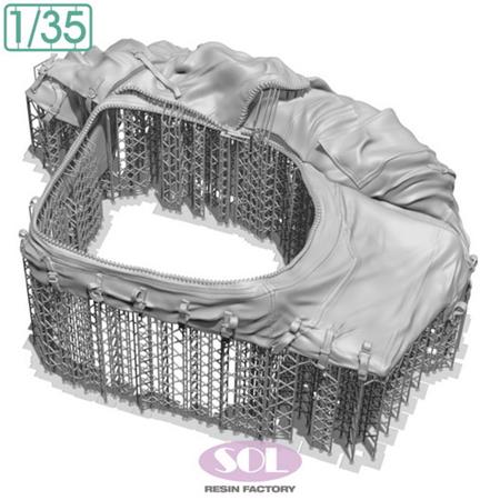 WWII US M3A1 Canvas Top (Dragon) (3D print.) 1:35