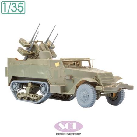 Detail up set f.WWII U.S. Army M16 MG MC (AFV Cl.)