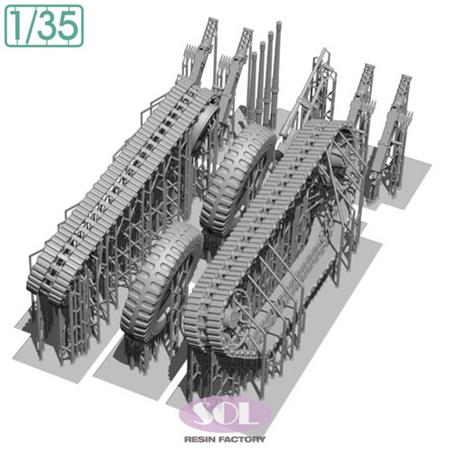 Detail up set f.WWII U.S. Army M16 MG MC (AFV Cl.)