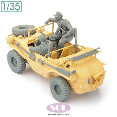 WWII German Schwimmwagen Upgrade Kit 2 (for TAMIYA