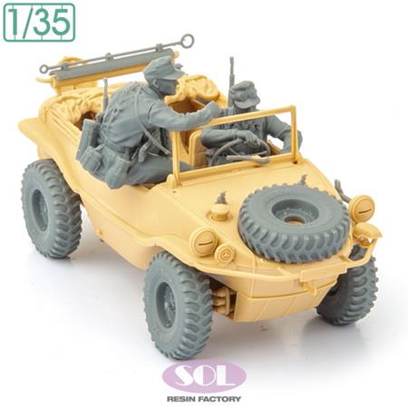 WWII German Schwimmwagen Upgrade Kit 2 (for TAMIYA