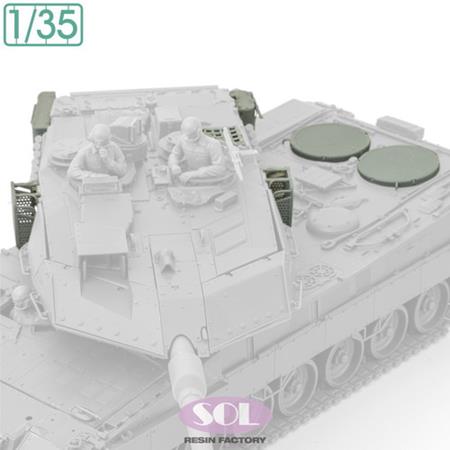 Detail-up mesh parts f. Leopard 2A7V (Tamiya) 1:35