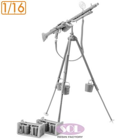 Anti-aircraft MG34 with Gurttrommel 34 (1:16)