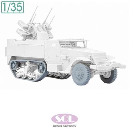 Wheels & Track for U.S. Army M16 MG MC (AFV-Club)