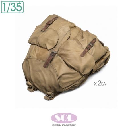 WWII German M41 Tropical Rucksack Set - 10x (1:35)
