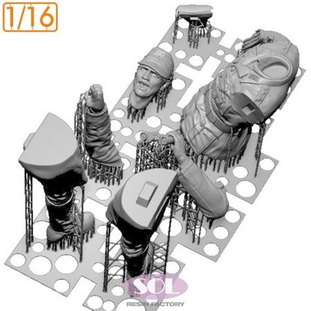 Sd.Kfz. 250/3 Commander (for Das Werk) 1:16