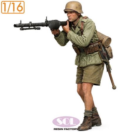 Sd.Kfz. 250/3 Gunner w/ MG34 (for Das Werk) 1:16