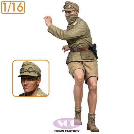 Sd.kfz.250/3 Crew & MG34 (for Das Werk) 1:16