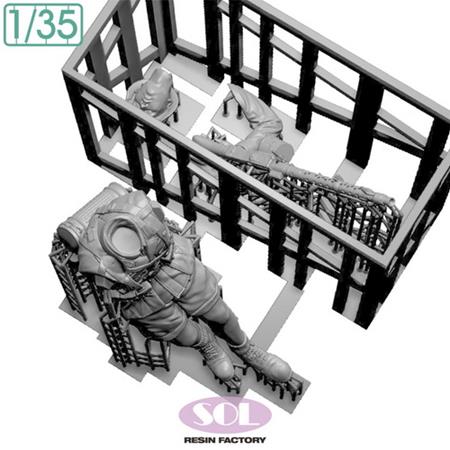 Sd.kfz.250/3 Gunner with MG34  (1:35)