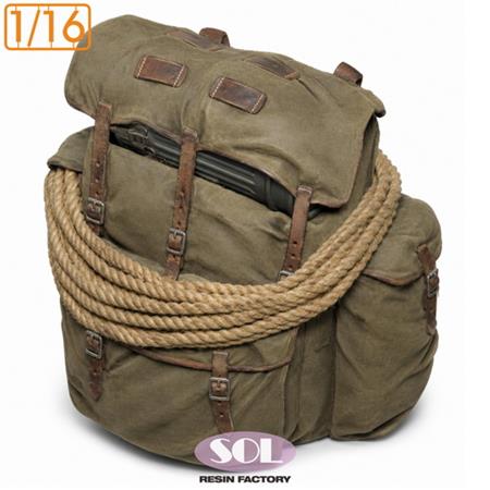 M31 Gebirgsjager Rucksack Early type - 4x (1:16)