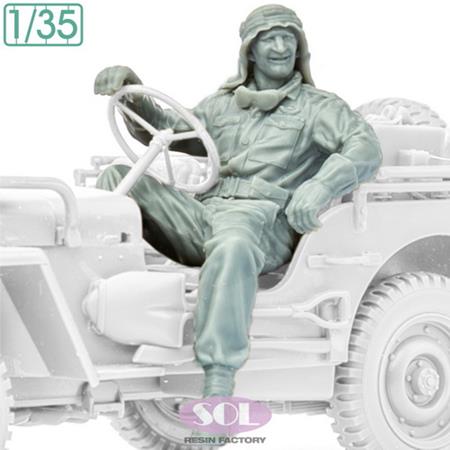 WWII British SAS Driver (1:35)