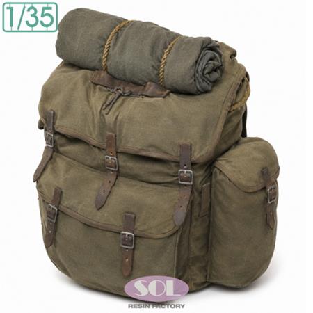 M31 Gebirgsjager Rucksack Early type - 4x  (1:35)