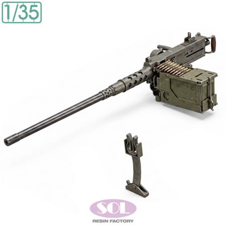 Cal.50 M2 MB Machine gun & Traveling lock  (1:35)