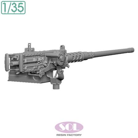 Cal.50 M2 MB Machine gun & Traveling lock  (1:35)