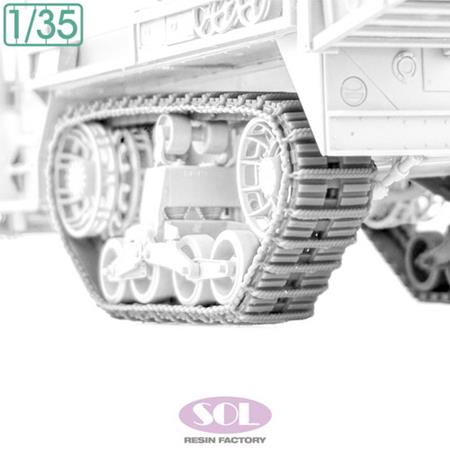 M3/M3A1 Weighted Wheels & Tracks w/ Chain (AHHQ)