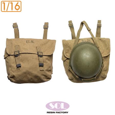 WWII U.S. Army M1936 Field Bag - 5 x (1:16)