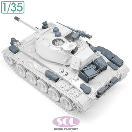 U.S. Chaffee Detail up Set (Tamiya)
