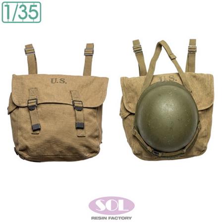 WWII U.S. Army M1936 Field Bag 4x Set
