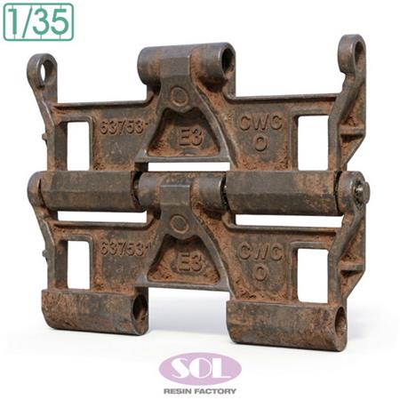 WWII U.S. Chaffee T72E1 Tracks (Tamiya)